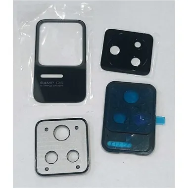 Cubierta camara negra para Xiaomi Poco F4 calidad premium