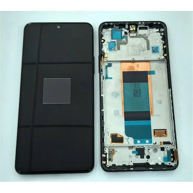 Pantalla lcd para Xiaomi Poco F4 5G 56000HL11R00 mas tactil negro mas marco negro Service Pack