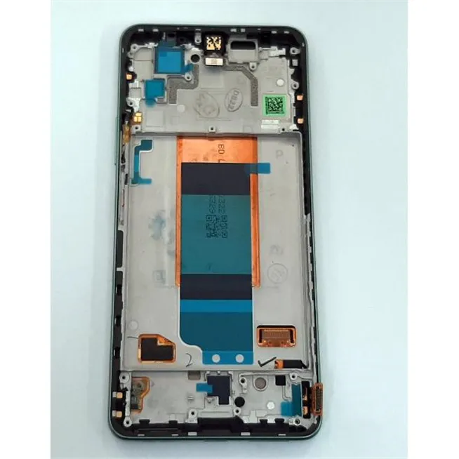 Pantalla lcd para Xiaomi Poco F4 5G 56000JL11R00 mas tactil negro mas marco verde Service Pack