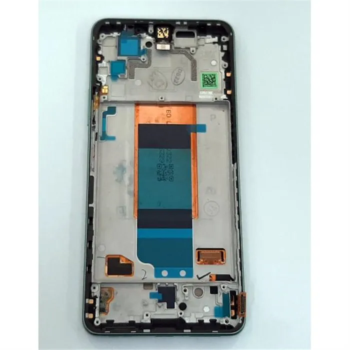 Pantalla lcd para Xiaomi Poco F4 5G 56000JL11R00 mas tactil negro mas marco verde Service Pack