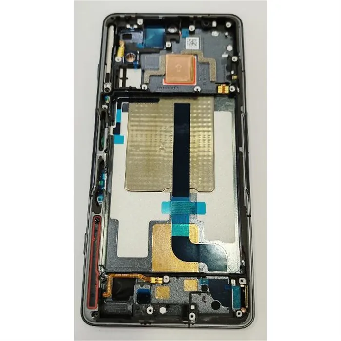 Pantalla lcd para Xiaomi Poco F4 GT mas tactil negro con marco negro 5600090L1000 Service Pack