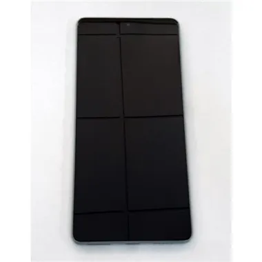Pantalla lcd para Xiaomi Poco F5 5G mas tactil negro mas marco plata calidad premium