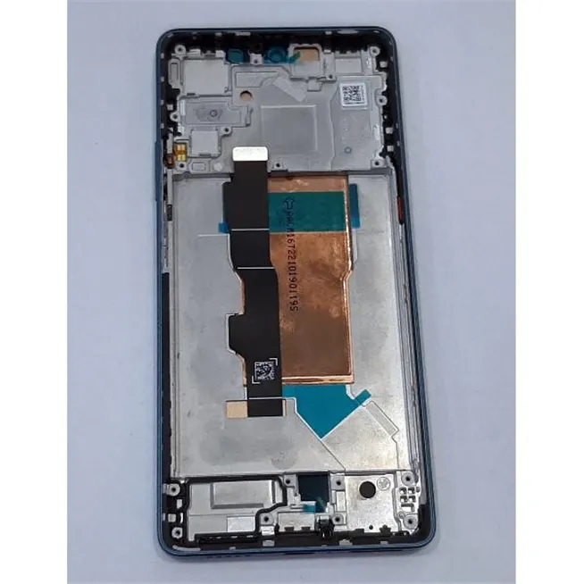 Pantalla lcd para Xiaomi Poco F5 5G mas tactil negro mas marco azul compatible