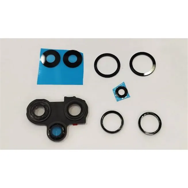 Cubierta camara negra para Xiaomi Poco F5 5G mas cristal camara calidad premium