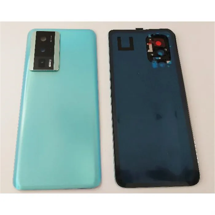 Tapa trasera o tapa bateria verde para Xiaomi Poco F5 Pro 5G mas cubierta camara