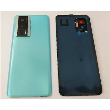 Tapa trasera o tapa bateria verde para Xiaomi Poco F5 Pro 5G mas cubierta camara