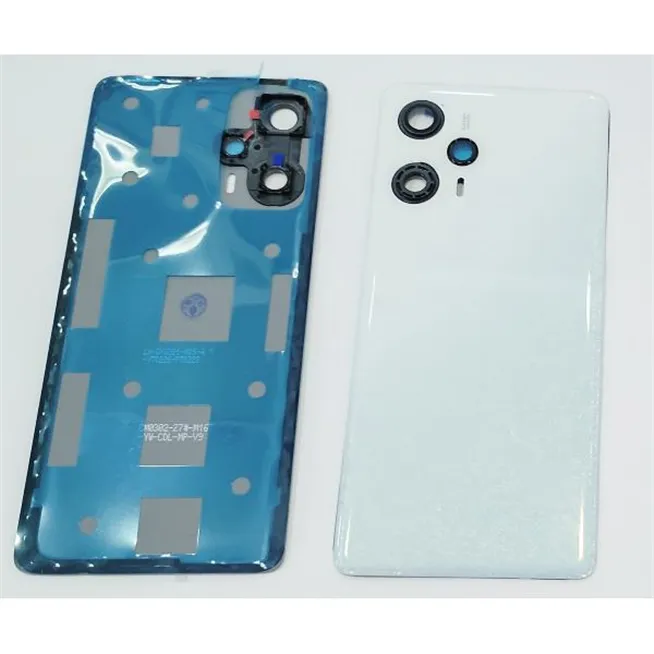 Tapa trasera o tapa bateria blanca para Xiaomi Poco F5 Pro 5G mas cubierta de camara