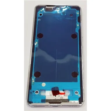 Carcasa o marco frontal plata para Xiaomi Poco F6 5G 