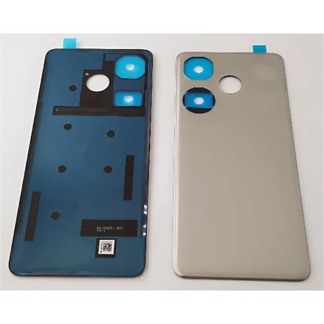 Tapa trasera o tapa bateria plata para Xiaomi Poco F6 5G 