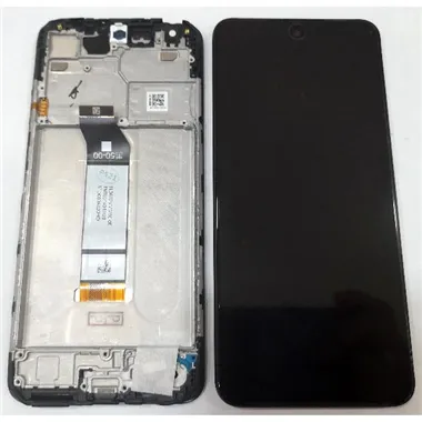 Pantalla lcd para Xiaomi Poco M3 Pro 5G 560002k19p00 mas tactil negro mas marco negro Service Pack Premium