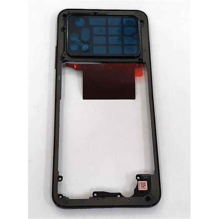 Carcasa trasera o marco negro para Xiaomi Poco M4 Pro 4G calidad premium