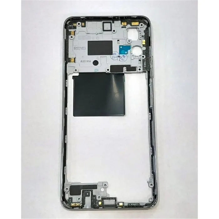 Carcasa trasera o marco plata para Xiaomi Poco M4 Pro 5G calidad premium