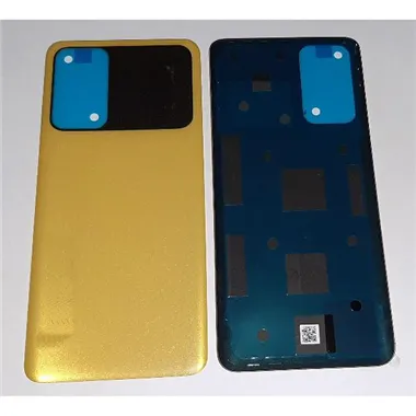 Tapa trasera o tapa bateria amarilla para Xiaomi Poco M4 Pro 5G