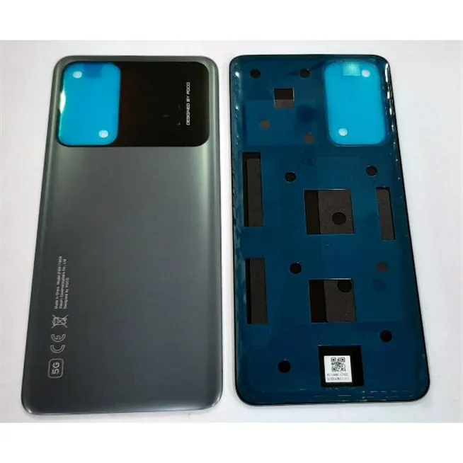 Tapa trasera o tapa bateria gris para Xiaomi Poco M4 Pro 5G