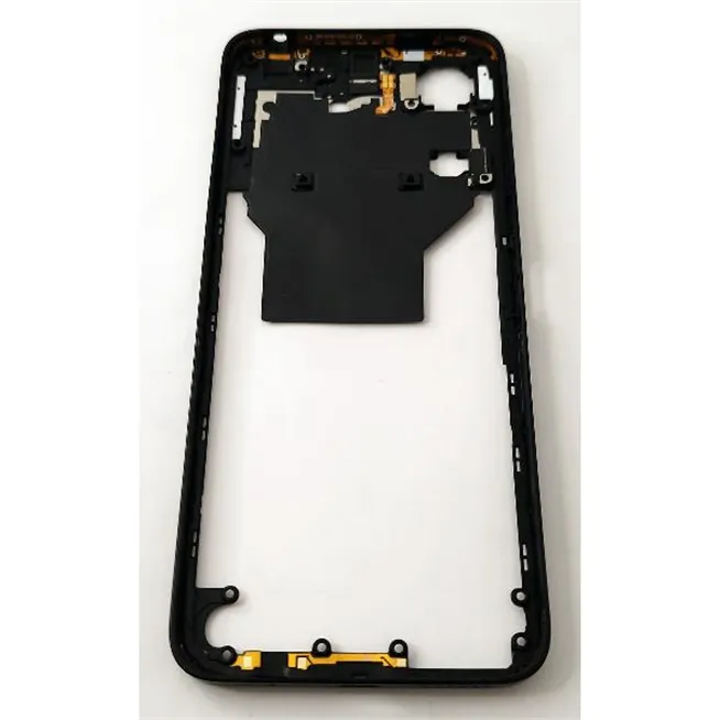 Carcasa o marco central negro para Xiaomi Poco M6 4G