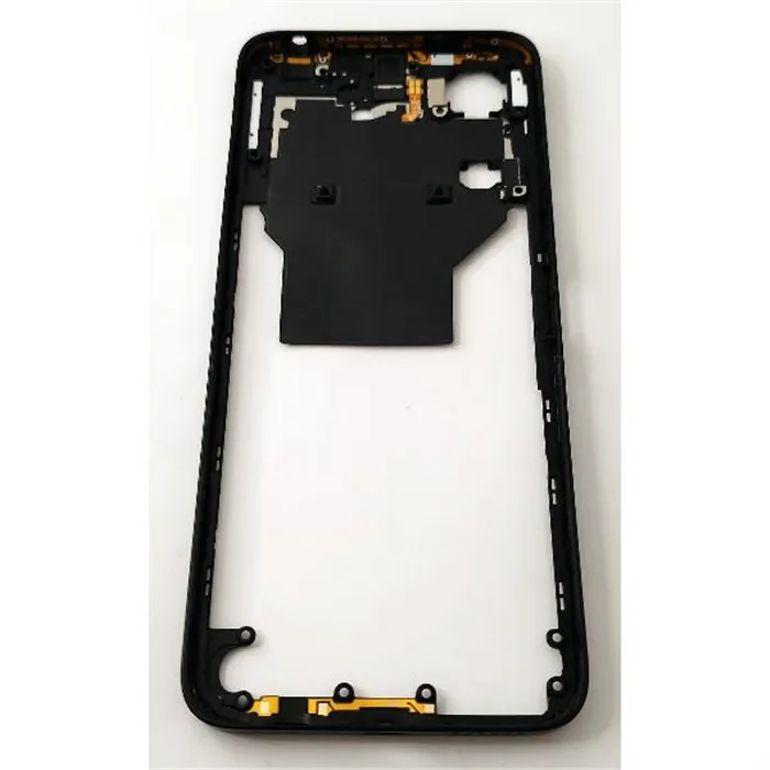 Carcasa o marco central negro para Xiaomi Poco M6 4G