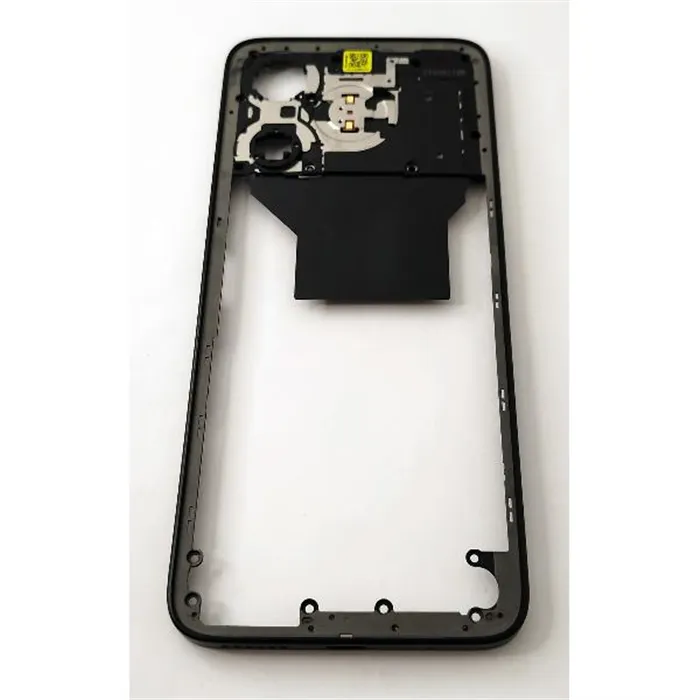 Carcasa o marco central negro para Xiaomi Poco M6 4G