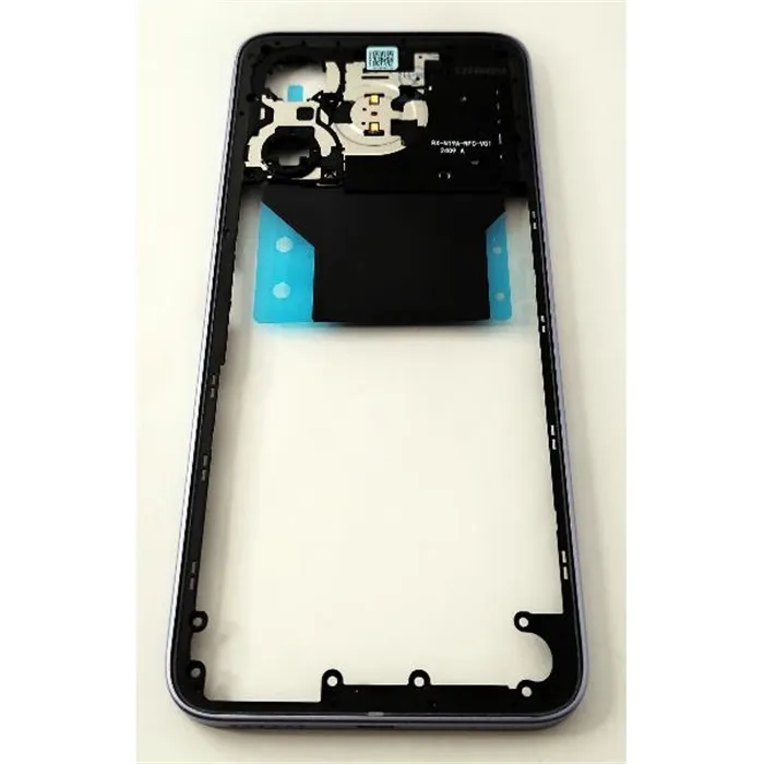 Carcasa o marco central morado para Xiaomi Poco M6 4G