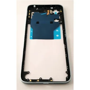Carcasa o marco central azul para Xiaomi Poco M6 4G 