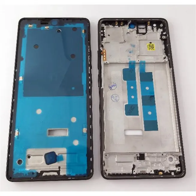 Carcasa frontal o marco negro para Xiaomi Poco M6 Pro 4G