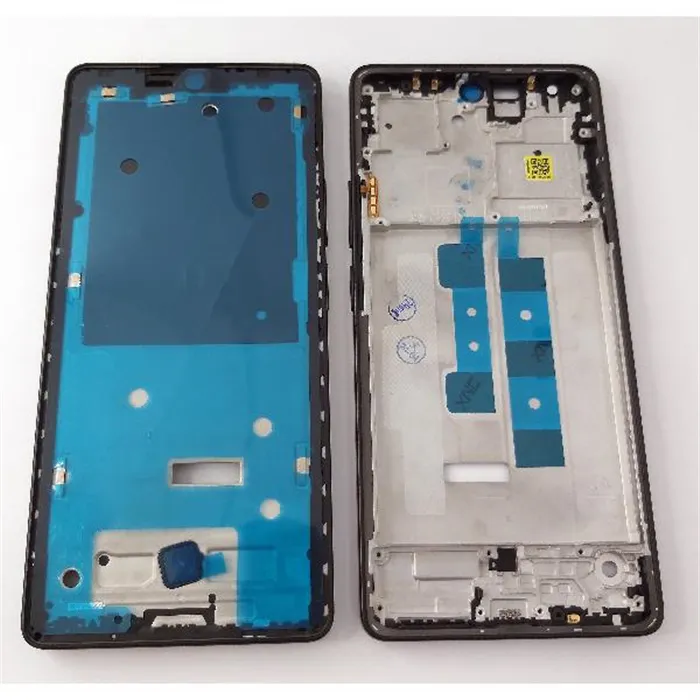 Carcasa frontal o marco negro para Xiaomi Poco M6 Pro 4G