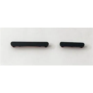 Set de 2 botones laterales negros para Xiaomi Poco M6 Pro 4G calidad premium