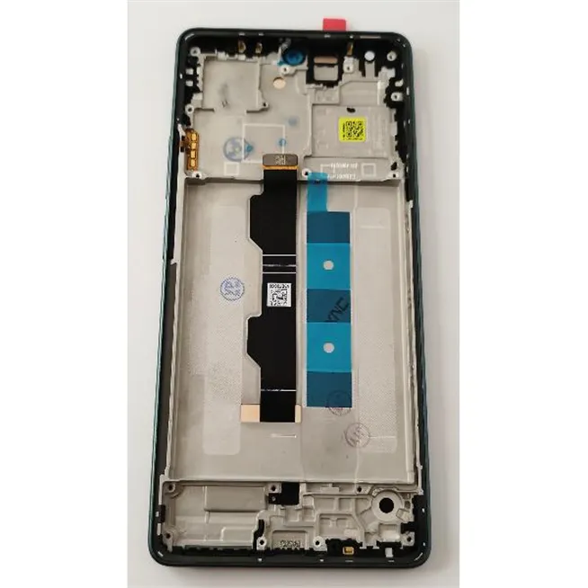Pantalla lcd para Xiaomi Redmi Note 13 Pro 4G Xiaomi Poco M6 Pro 4G mas tactil negro con marco verde calidad premiu