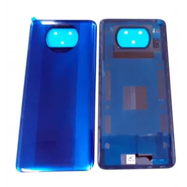 Tapa trasera o tapa bateria azul para Xiaomi POCO X3