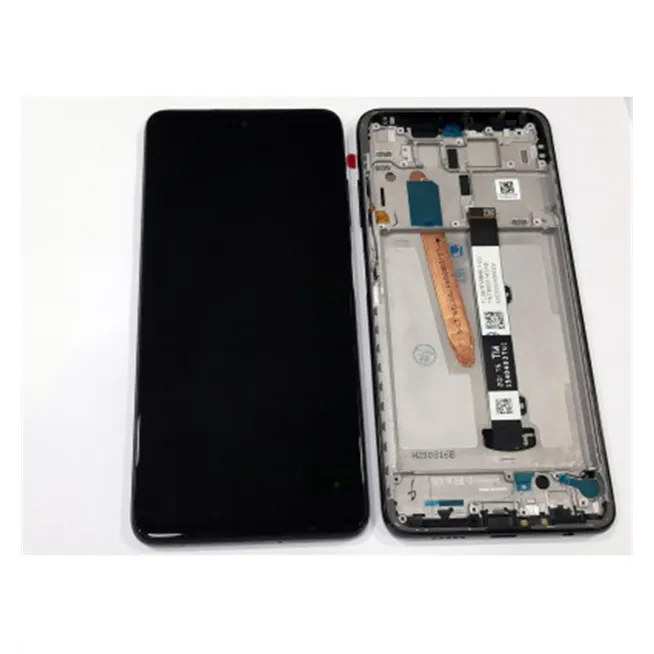 Pantalla LCD para Xiaomi POCO X3 mas tactil negro mas marco negro calidad premium