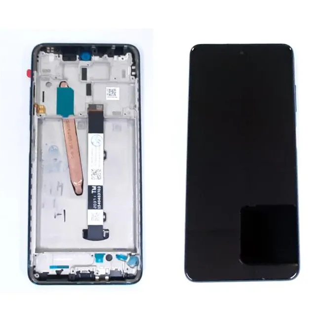 Pantalla LCD para Xiaomi POCO X3 mas tactil negro mas marco verde calidad premium