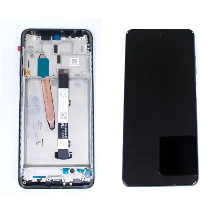 Pantalla LCD para Xiaomi POCO X3 mas tactil negro mas marco verde calidad premium