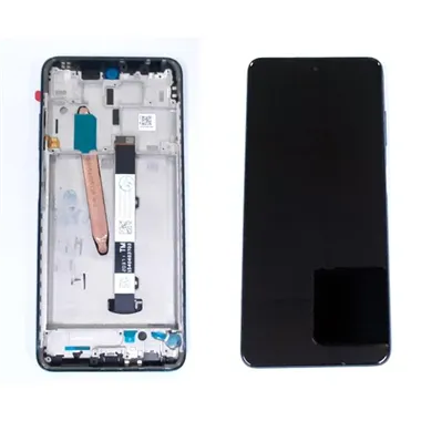 Pantalla LCD para Xiaomi POCO X3 mas tactil negro mas marco verde calidad premium