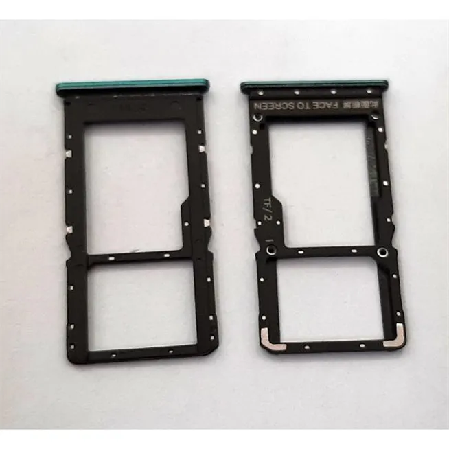 Soporte o bandeja dual sim azul para Xiaomi Poco X3 GT calidad premium