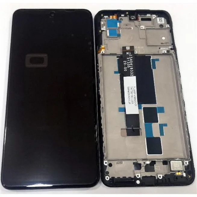 Pantalla lcd para Xiaomi Poco X3 GT 560003K10A00 mas tactil negro mas marco negro Service Pack Premium
