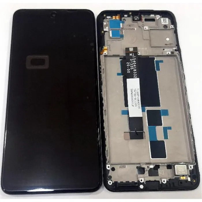 Pantalla lcd para Xiaomi Poco X3 GT 560003K10A00 mas tactil negro mas marco negro Service Pack Premium