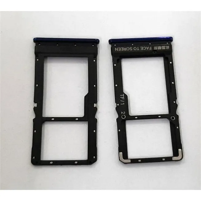 Soporte o bandeja dual sim azul para Xiaomi Poco X3 Pro calidad premium