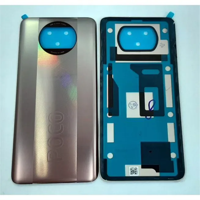 Tapa trasera o tapa bateria dorada para Xiaomi Poco X3 Pro