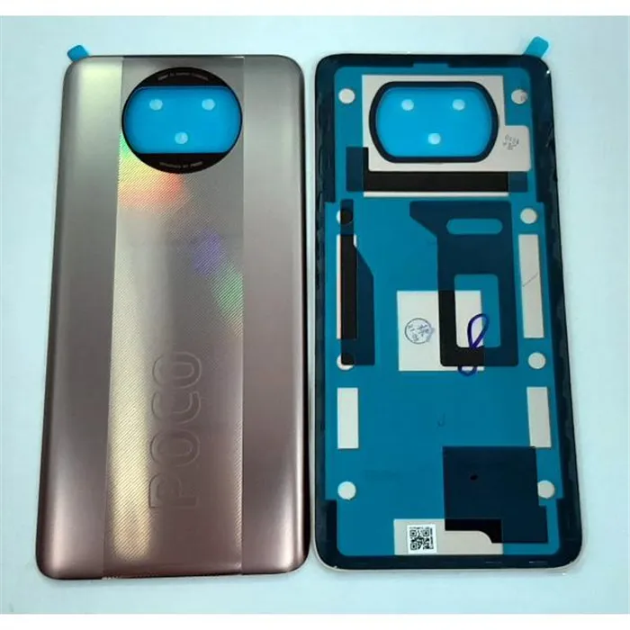 Tapa trasera o tapa bateria dorada para Xiaomi Poco X3 Pro