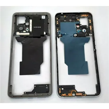 Carcasa central o marco plata para Xiaomi Poco X4 GT 5G calidad premium