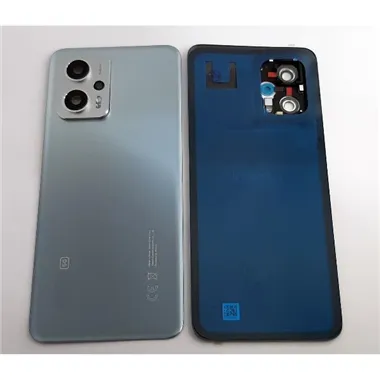Tapa trasera o tapa bateria plata para Xiaomi Poco X4 GT mas cubierta camara