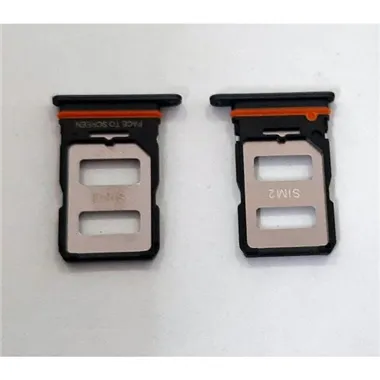 Soporte o bandeja dual sim negra para Xiaomi Poco X4 GT calidad premium