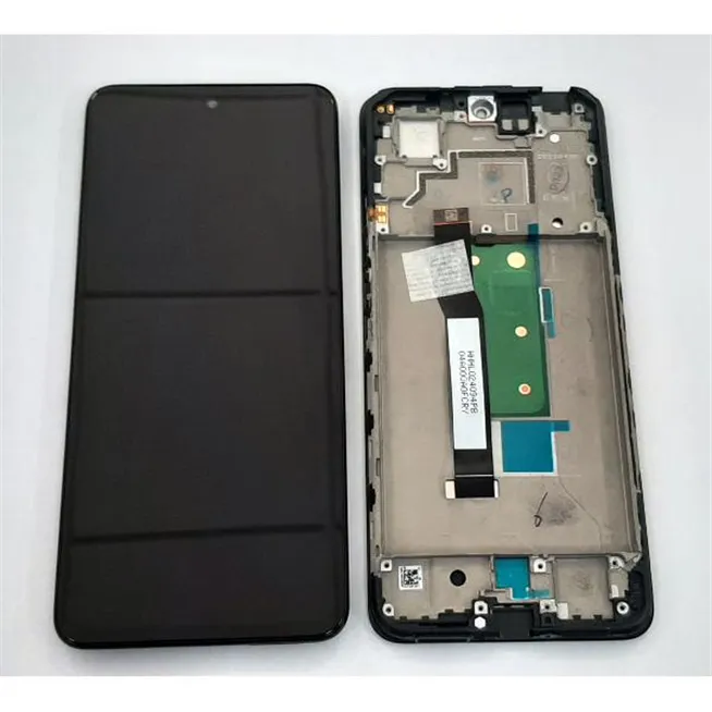 Pantalla lcd para Xiaomi Poco X4 GT 5G 5600010L1600 mas tactil negro mas marco negro Service Pack