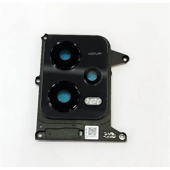 Cristal de camara para Poco X5 5G con marco negro calidad premium