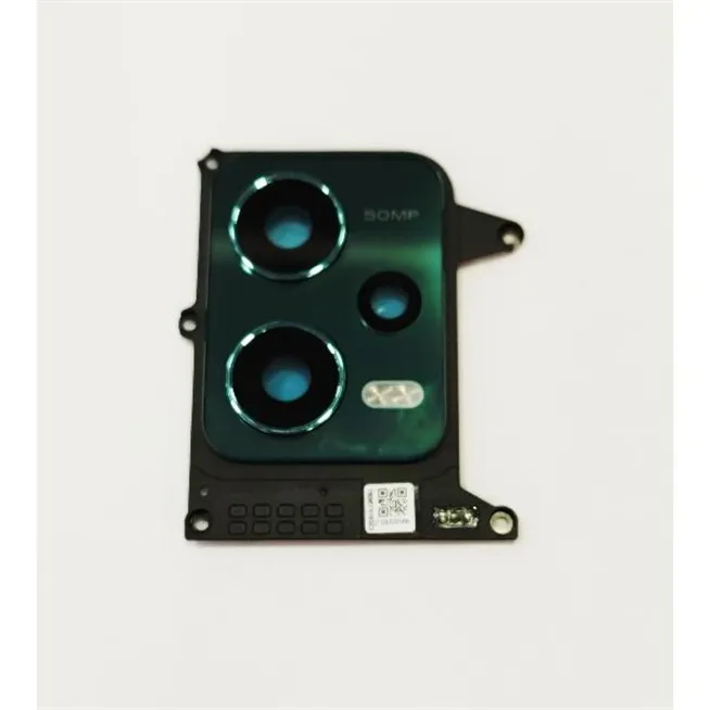 Cristal de camara para Poco X5 5G mas marco verde calidad premium