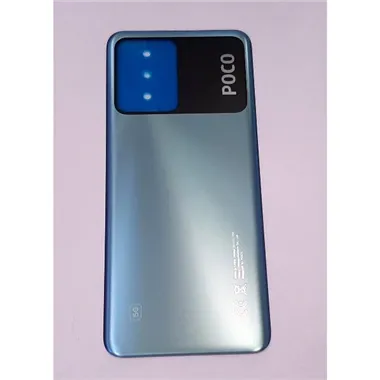 Tapa trasera o tapa bateria azul para Xiaomi Poco X5 5G