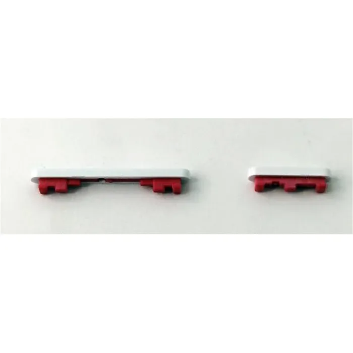 Set de 2 botones laterales blancos para Xiaomi Poco X6 5G calidad premium