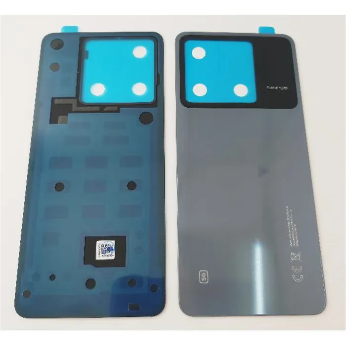Tapa trasera o tapa bateria azul para Xiaomi Poco X6 5G 