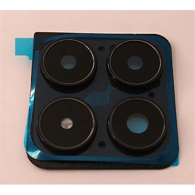 Cristal de camara con marco negro para Xiaomi Poco X6 Pro 5G calidad premium