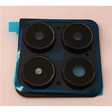 Cristal de camara con marco negro para Xiaomi Poco X6 Pro 5G calidad premium