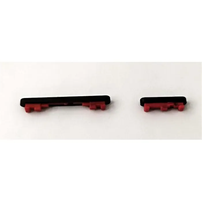 Set de 2 botones laterales negros para Xiaomi Poco X6 Pro 5G calidad premium